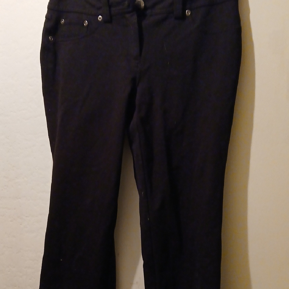 Chic Black Denim Pants